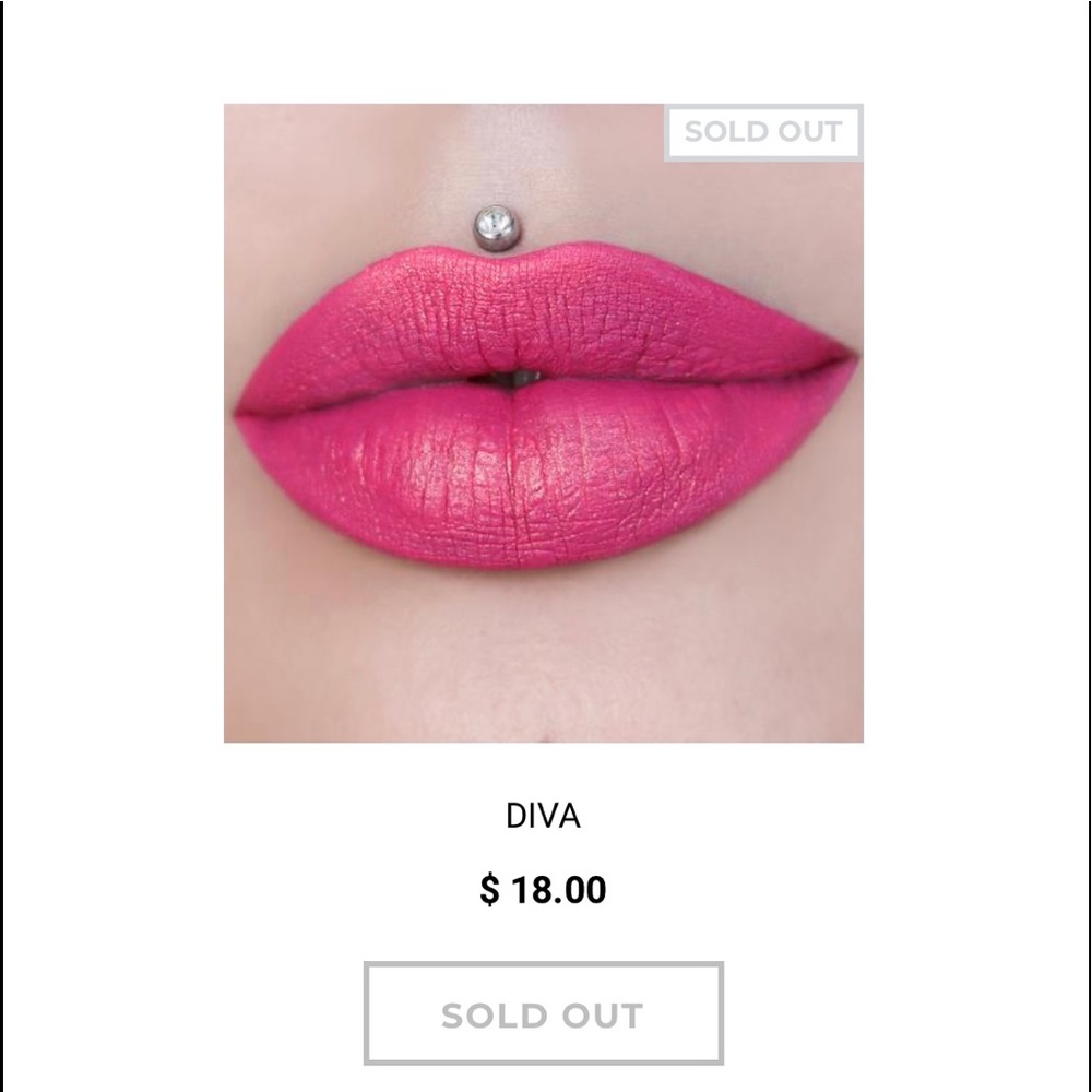 💥SALE💥DIVA Jeffree Star Velour Liquid Lipstick! - Picture 2 of 8